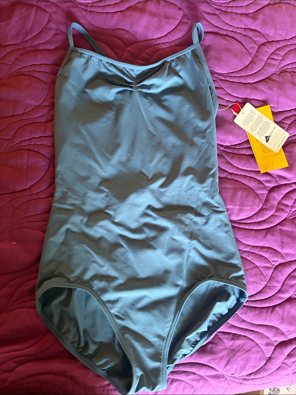New Capezio adult medium camisole leotard